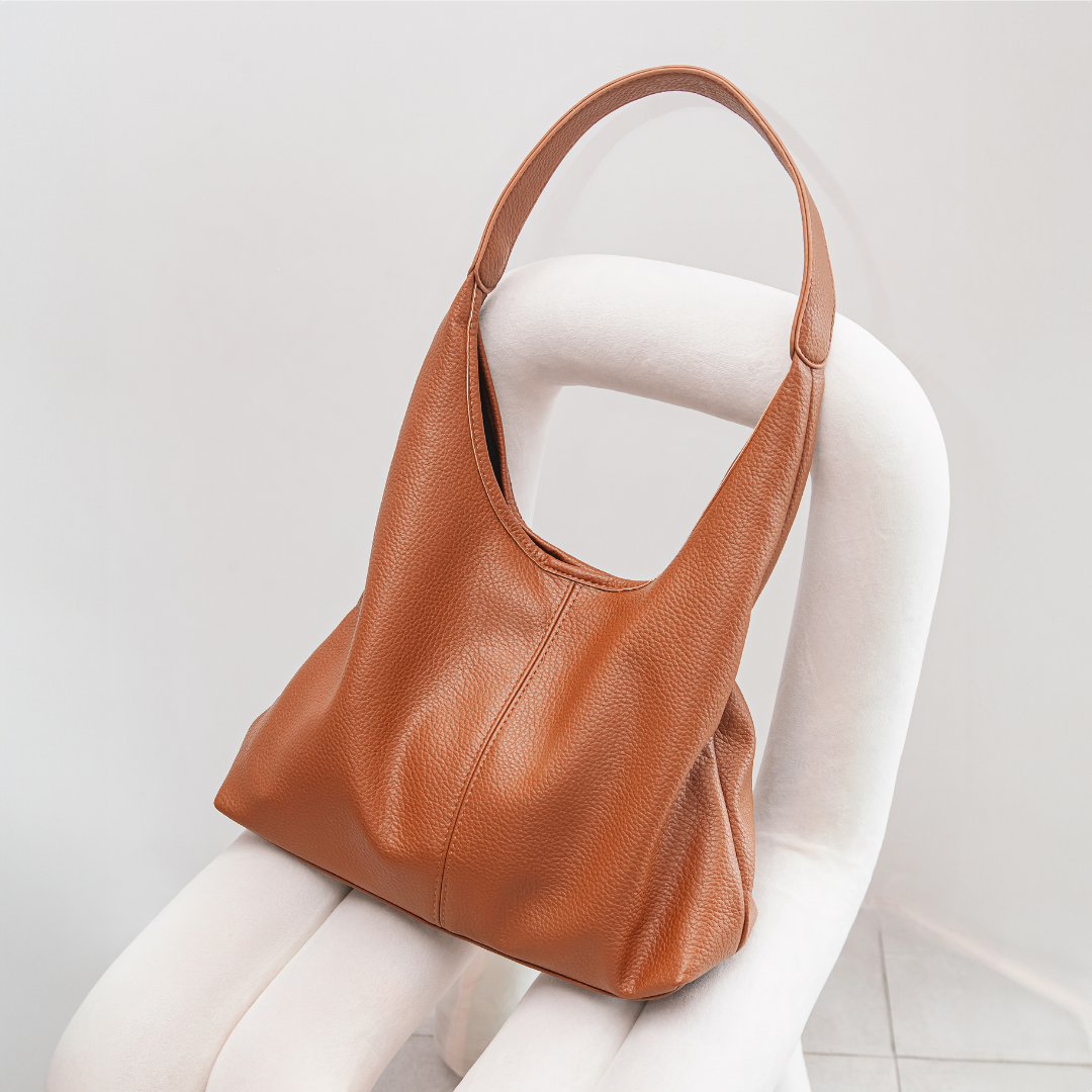 Olives Vegan Leather Hobo Bag