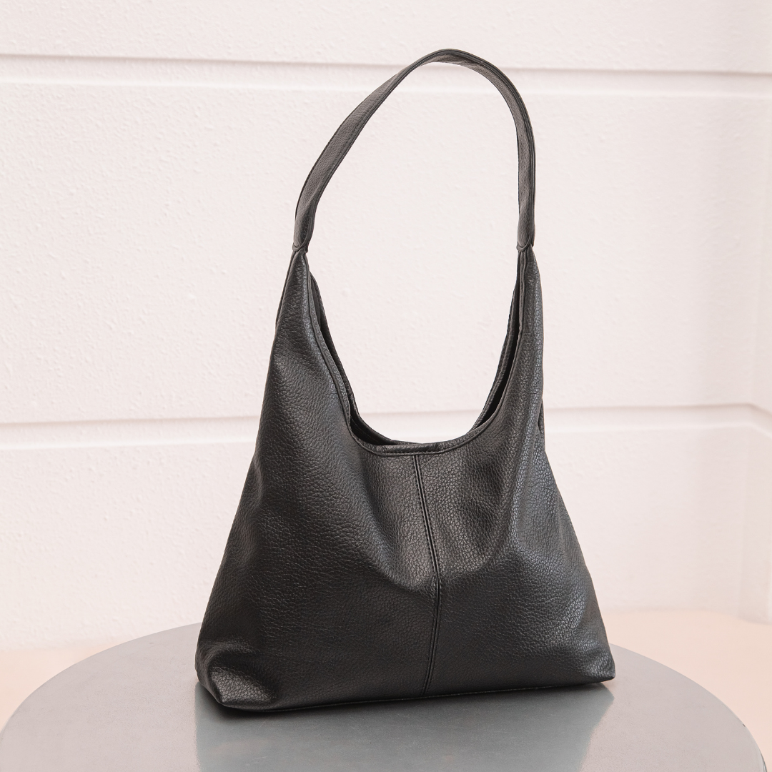 Olives Vegan Leather Hobo Bag