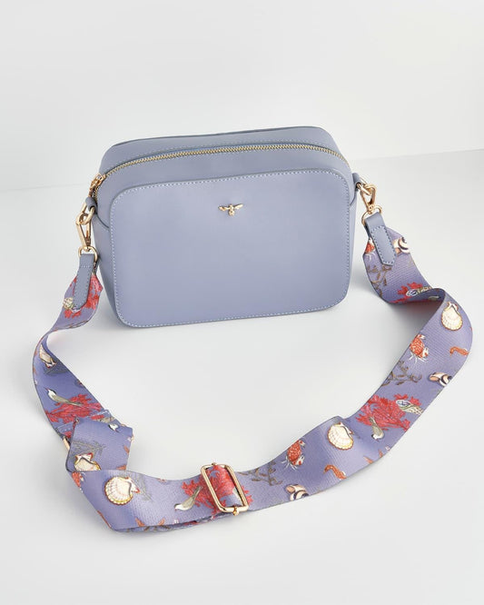 Whispering Sands Powder Blue Camera Bag