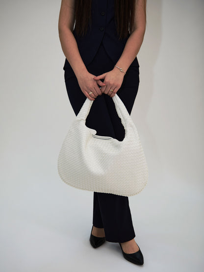 Everyday Leather Bag - White