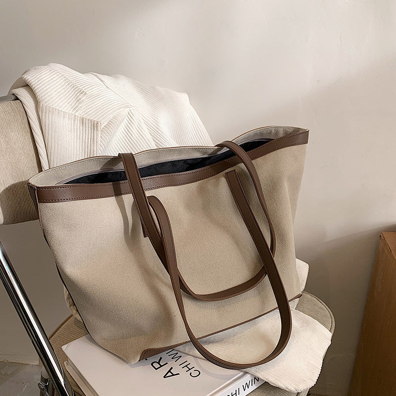 Hazel Canvas Tote