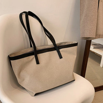 Hazel Canvas Tote