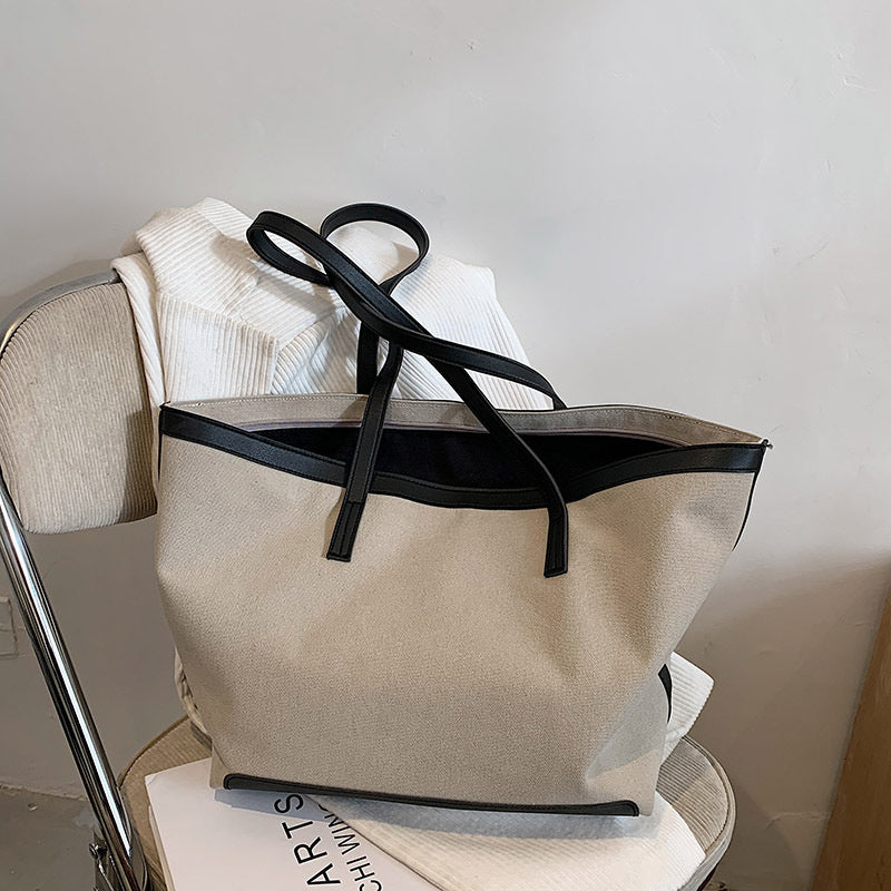 Hazel Canvas Tote