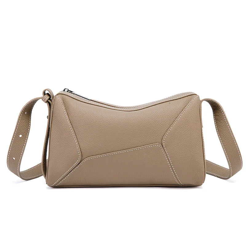 Classic Leather Crossbody Bag