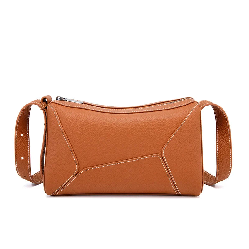 Classic Leather Crossbody Bag